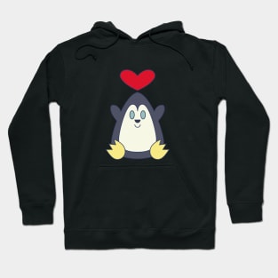 Adorable lovely penguin Hoodie